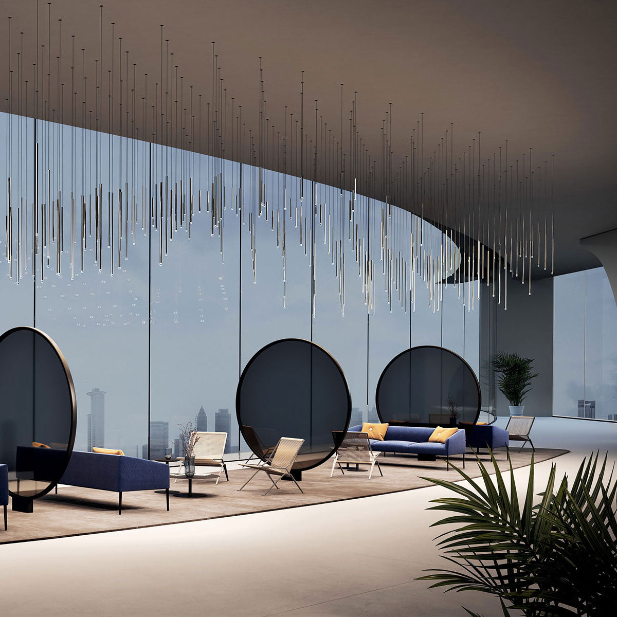 Nano Suspension Chandelier