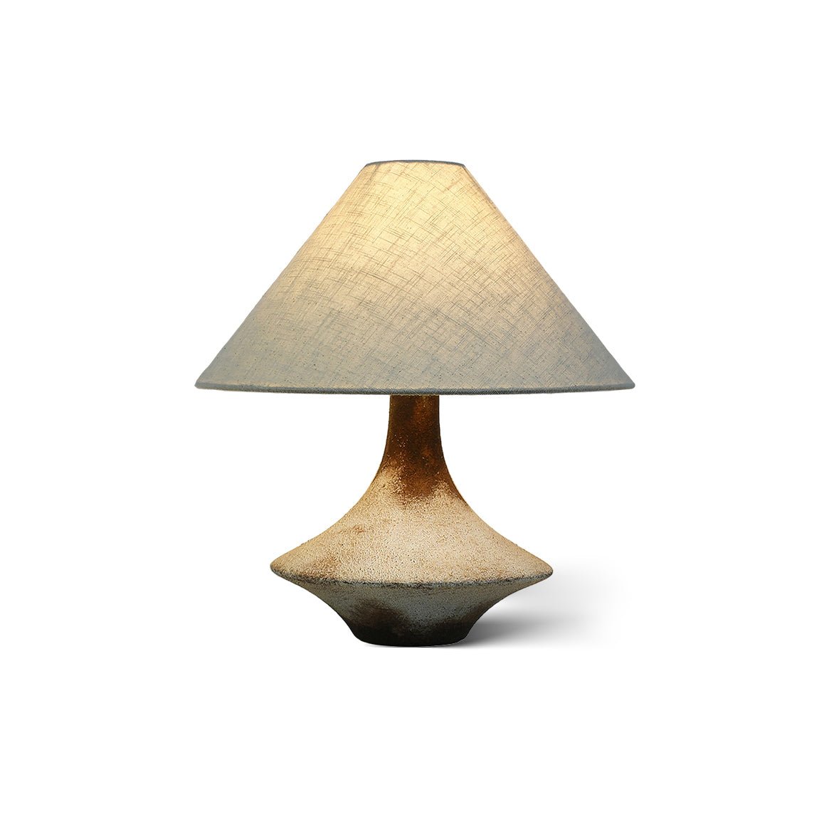 Napa Valley Table Lamp | Metal Ceramic Fabric | Beige