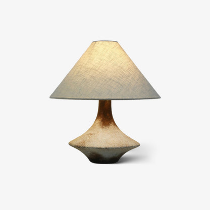 Napa Valley Table Lamp | Metal Ceramic Fabric | Beige