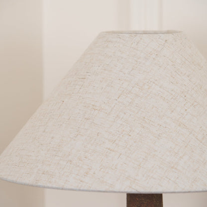 Napa Valley Table Lamp | Metal Ceramic Fabric | Beige