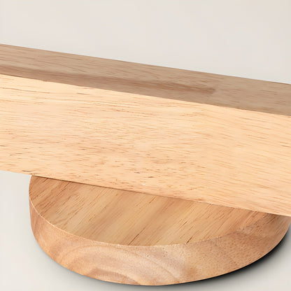 Natural Wood Beam Spotlight | Walnut Finish | 2 to 5 Heads Available