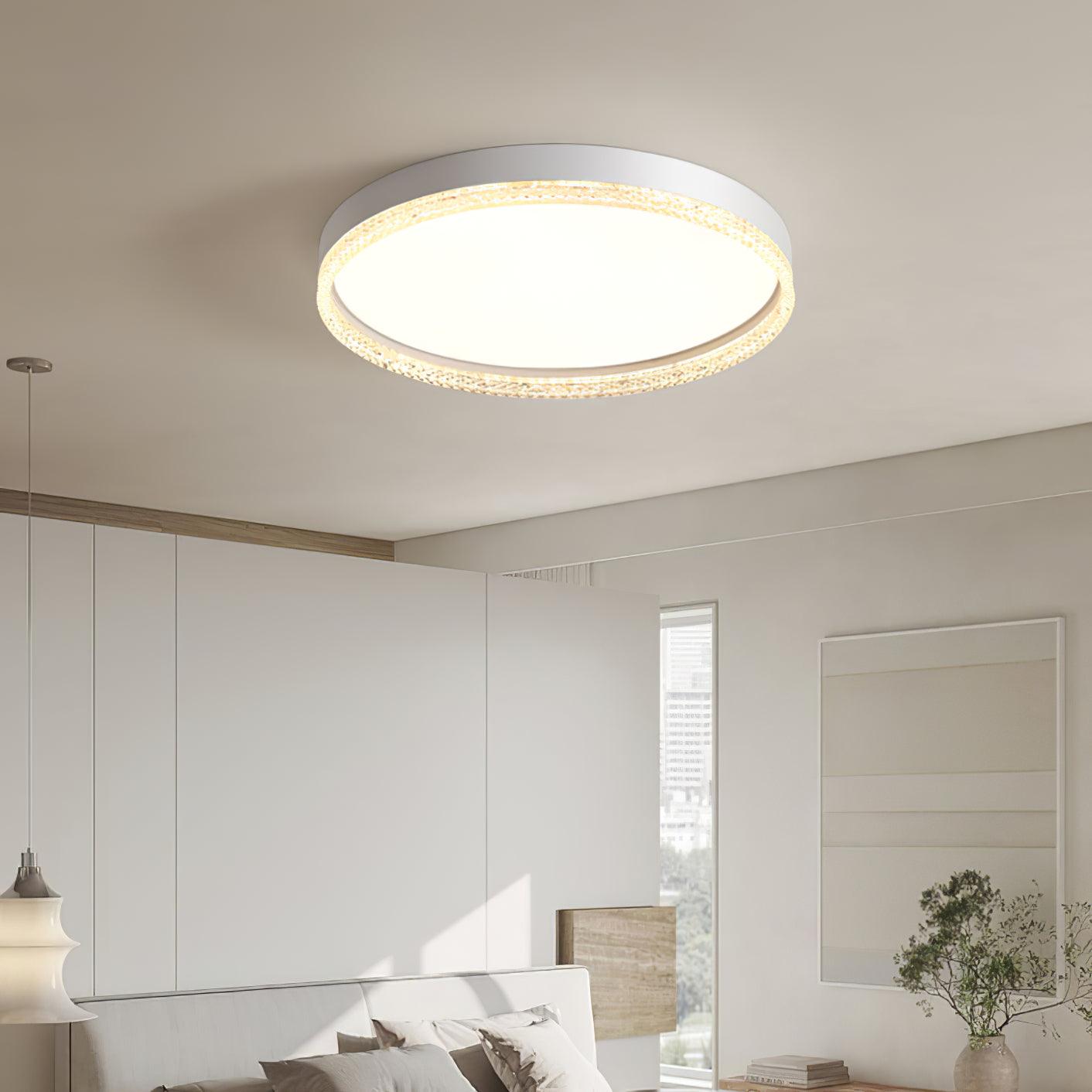 Naxos Ceiling Light | Iron, Acrylic, Metal | White