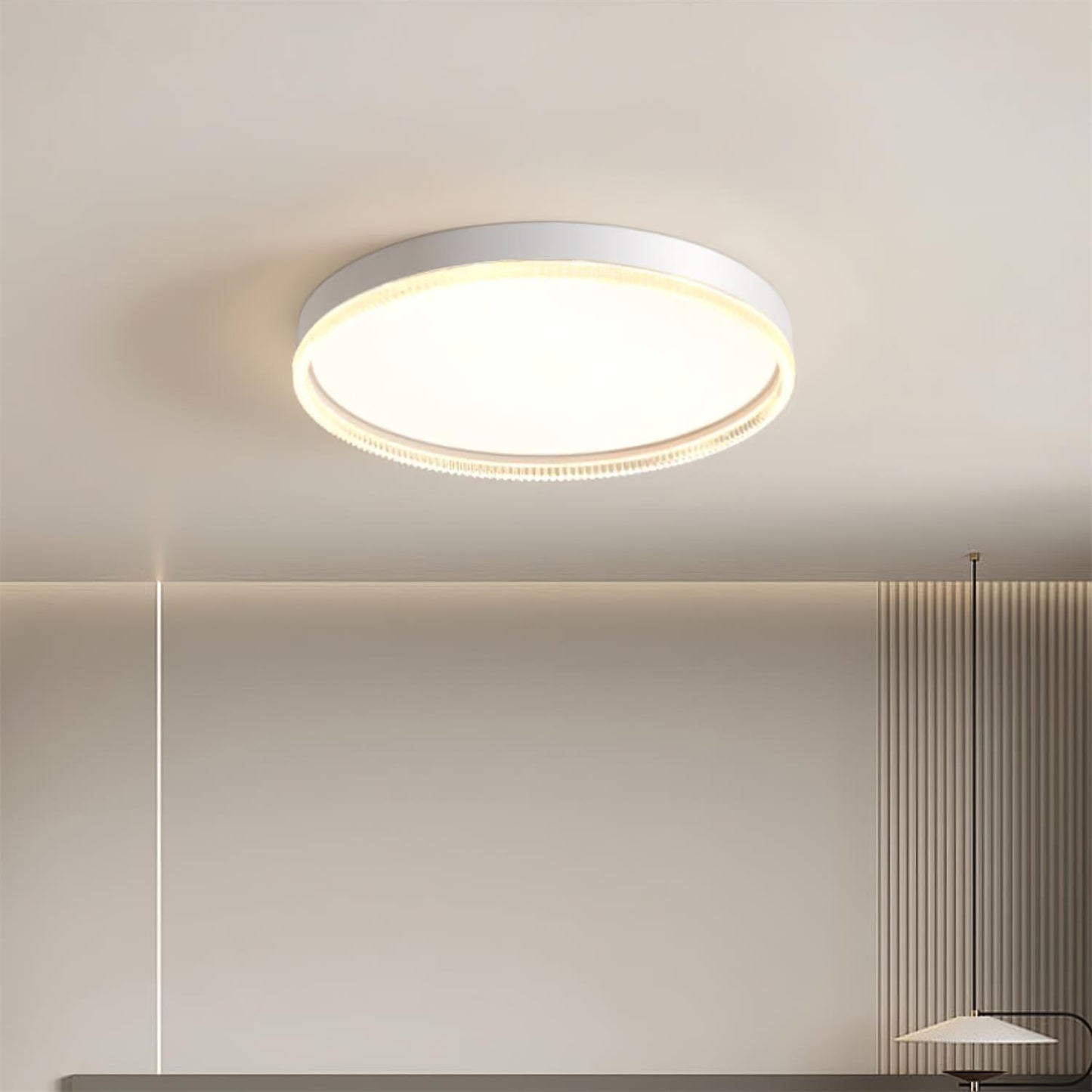 Naxos Ceiling Light | Iron, Acrylic, Metal | White
