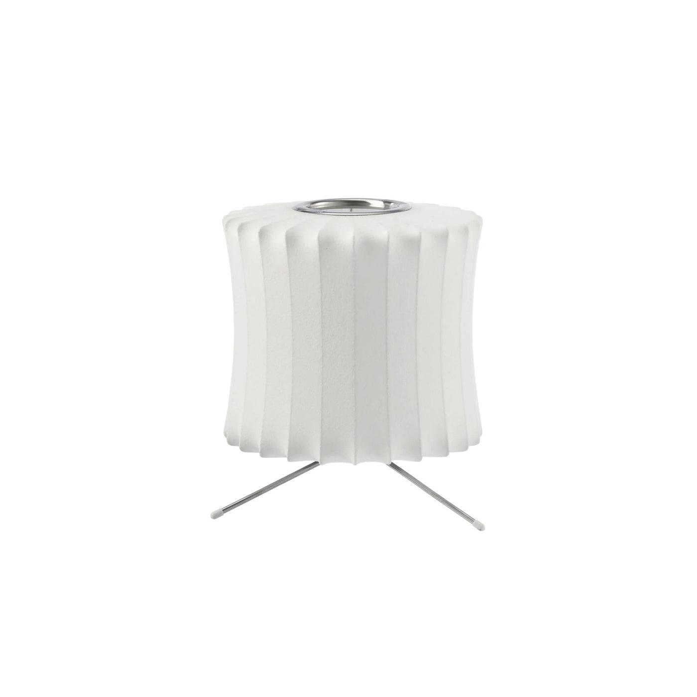 Nelson Tripod Table Lamp | Chrome & White | 4 Sizes Available
