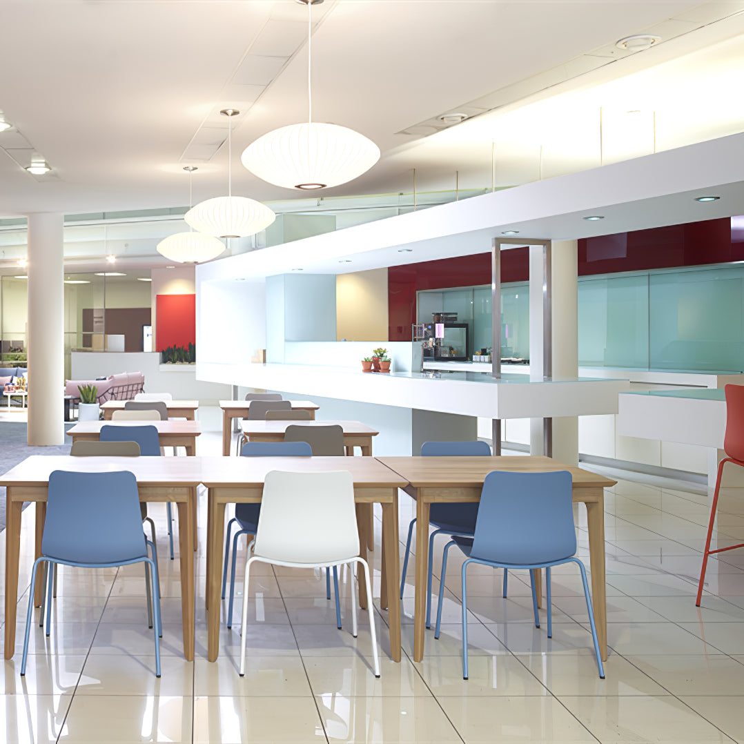 Nelson Bubble Pendant Lamp | Mulberry Silk & Steel | White