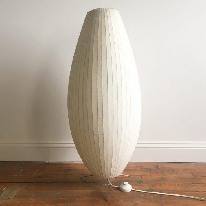 Nelson Tripod Table Lamp | Chrome & White | 4 Sizes Available