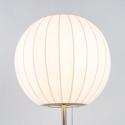 Nelson Tripod Table Lamp | Chrome & White | 4 Sizes Available