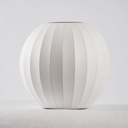 Nelson Tripod Table Lamp | Chrome & White | 4 Sizes Available