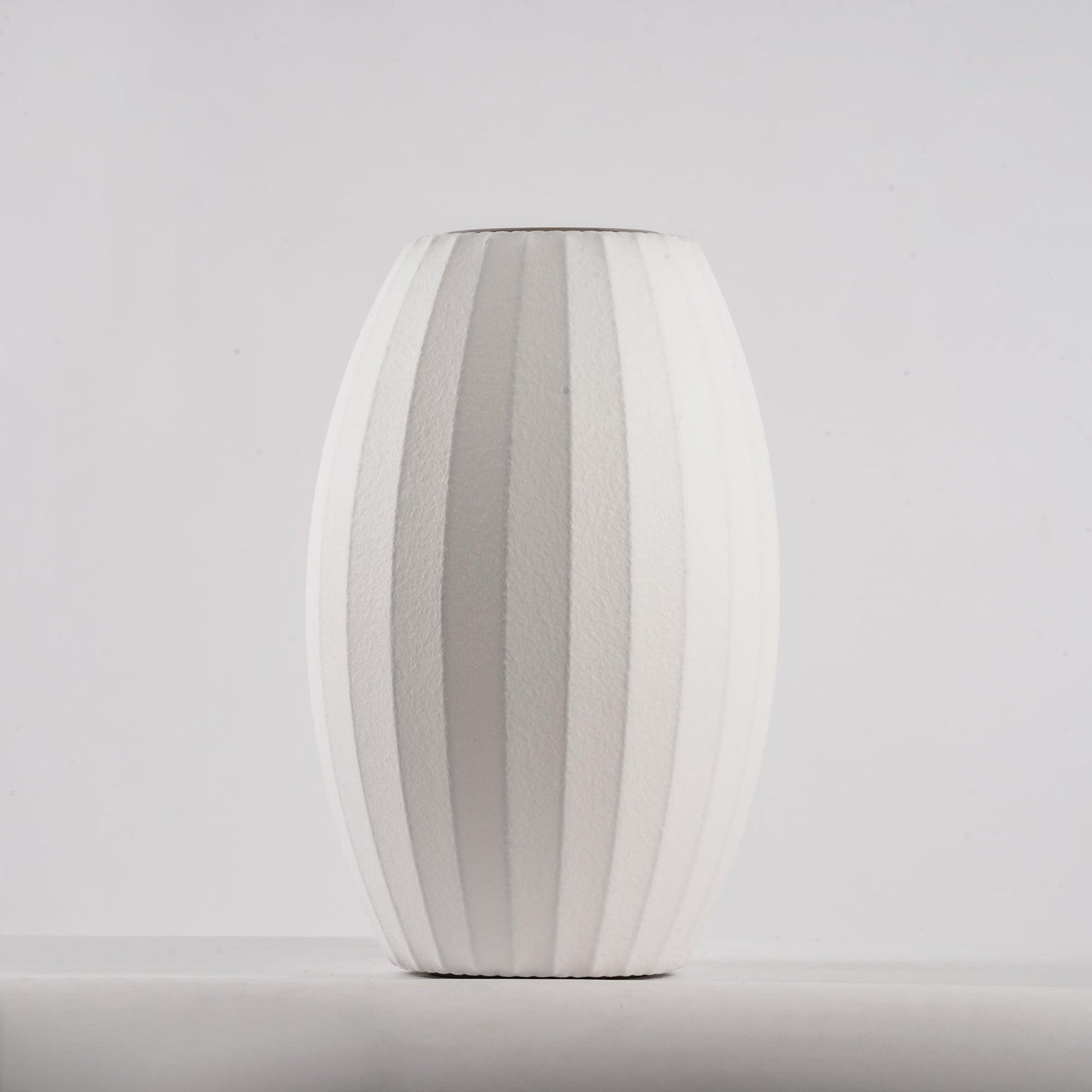 Nelson Tripod Table Lamp | Chrome & White | 4 Sizes Available