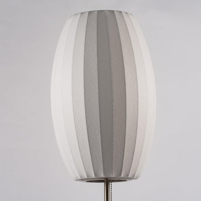 Nelson Tripod Table Lamp | Chrome & White | 4 Sizes Available