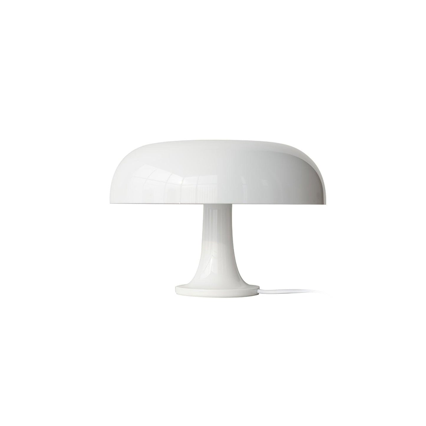 Mushroom Table Lamp | ABS Thermoplastic | Orange & White