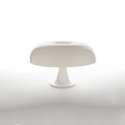 Mushroom Table Lamp | ABS Thermoplastic | Orange & White
