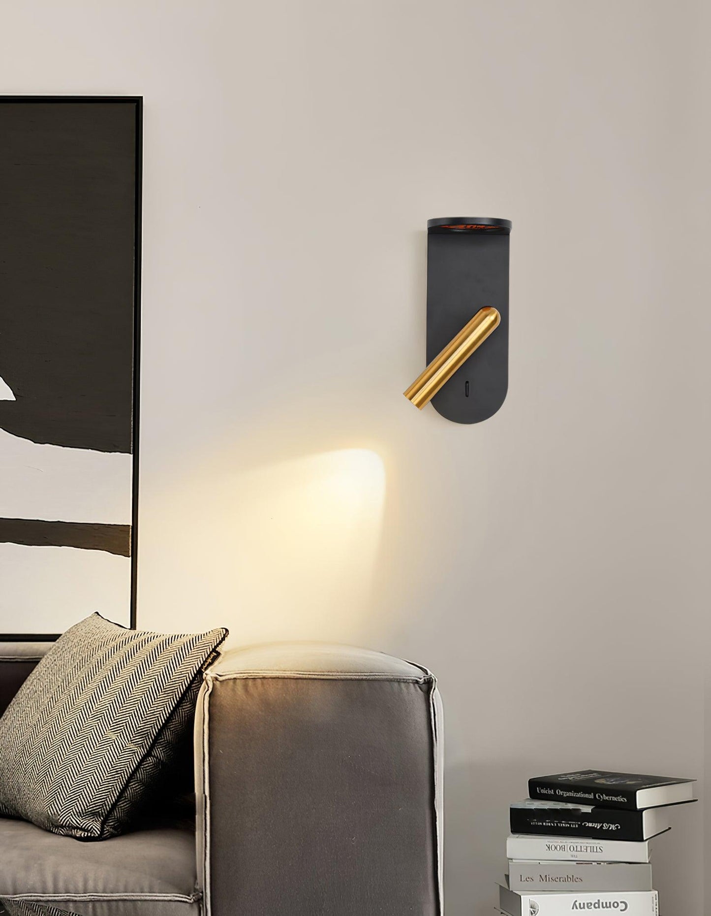 Nights LED Sconce | Aluminum | White or Black