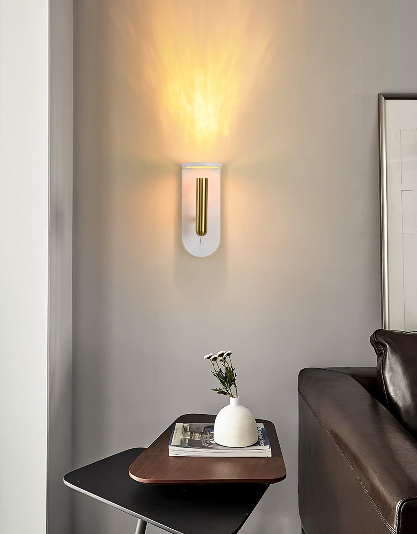Nights LED Sconce | Aluminum | White or Black
