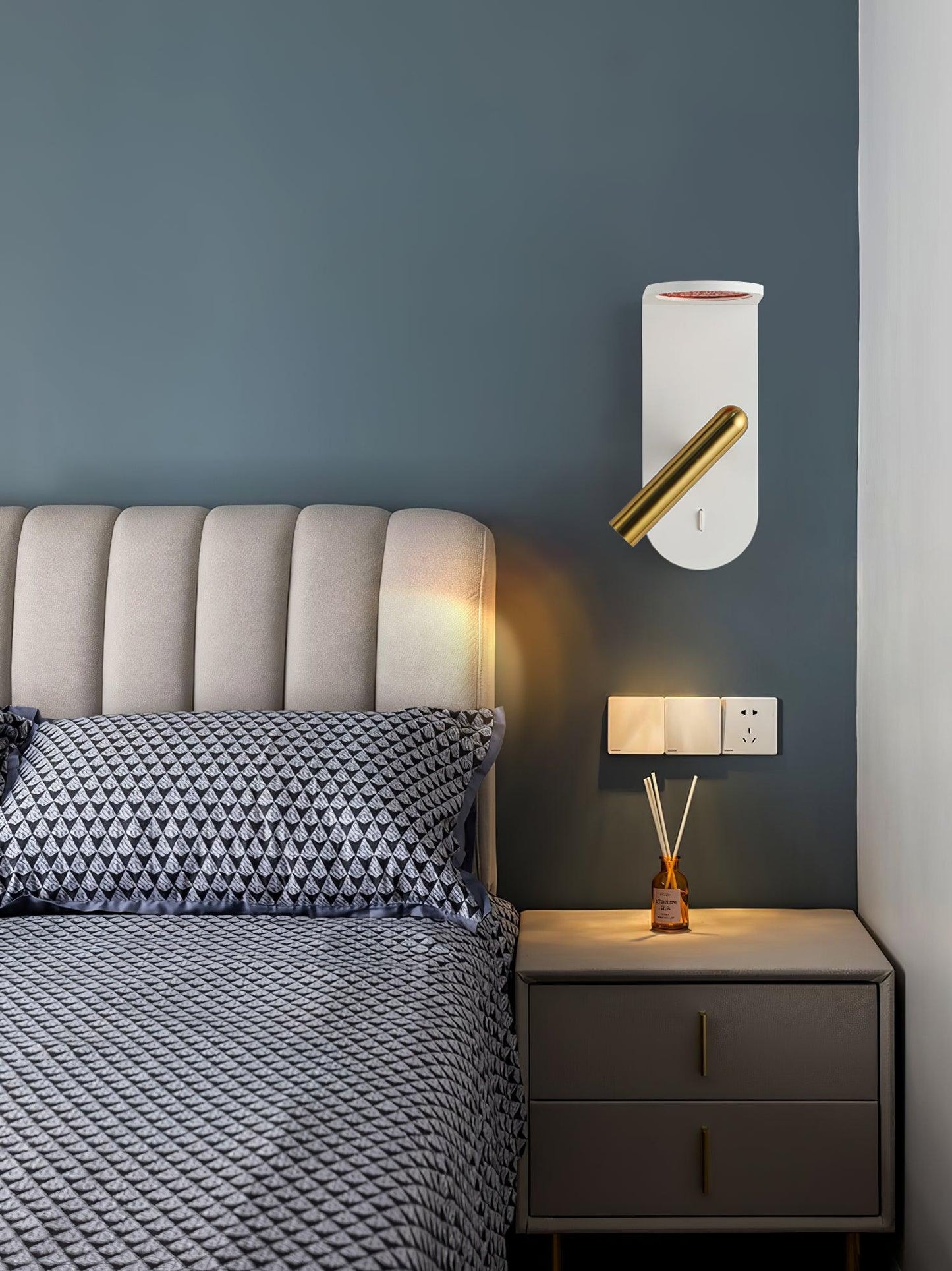 Nights LED Sconce | Aluminum | White or Black