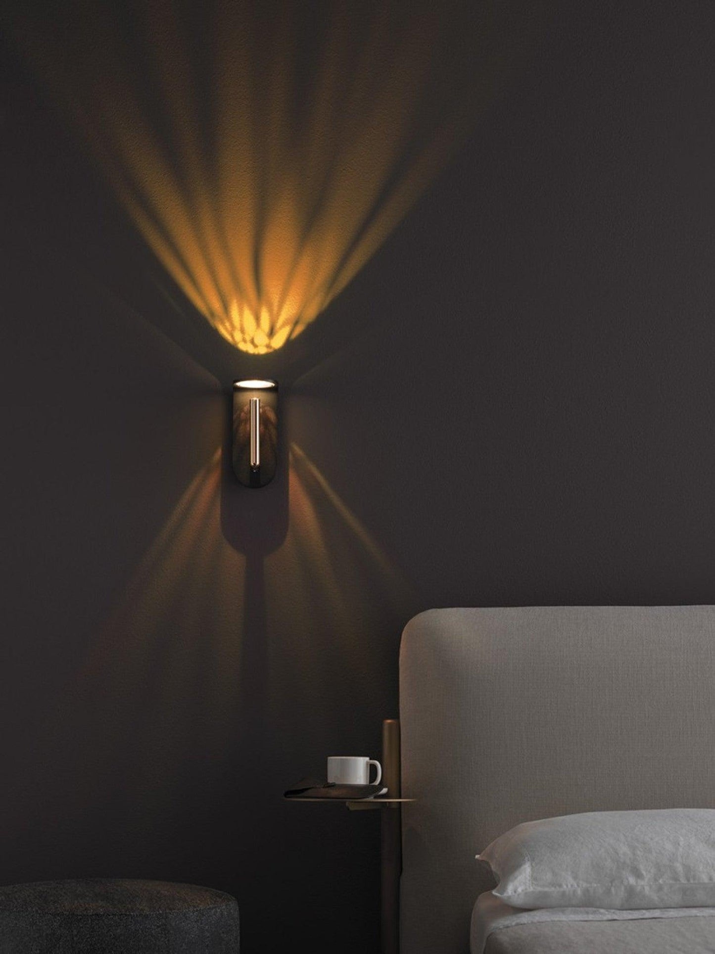 Nights LED Sconce | Aluminum | White or Black