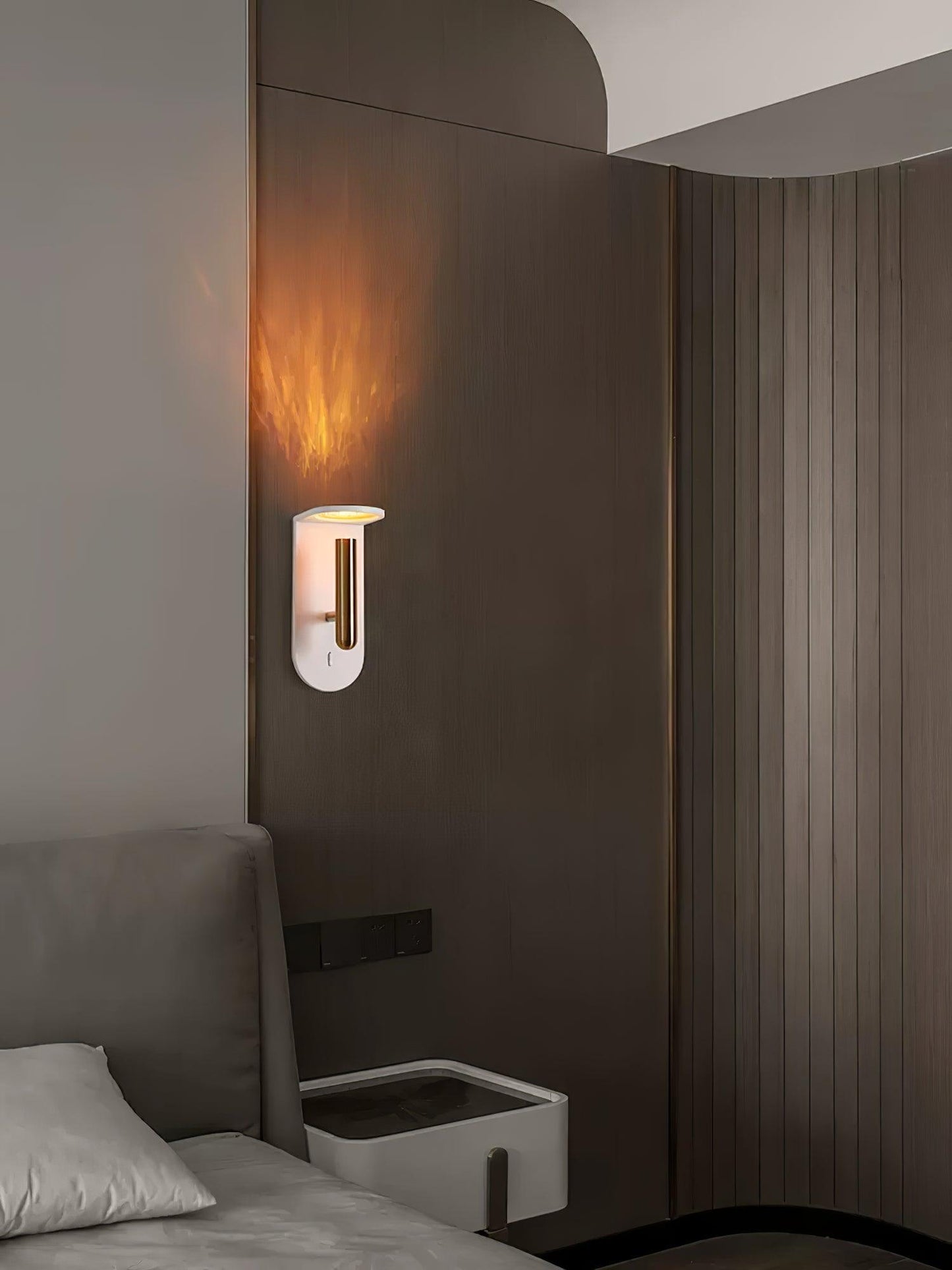 Nights LED Sconce | Aluminum | White or Black