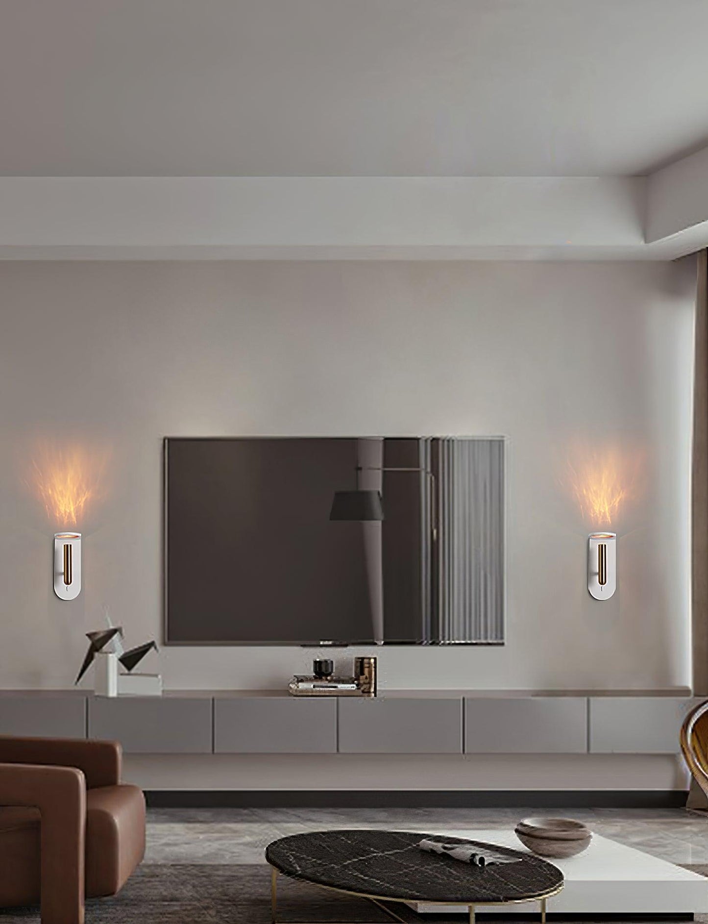 Nights LED Sconce | Aluminum | White or Black