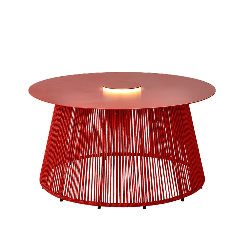 Nit Outdoor Portable Solar Floor Lamp | Solar Powered | Grey/Red/Coffee