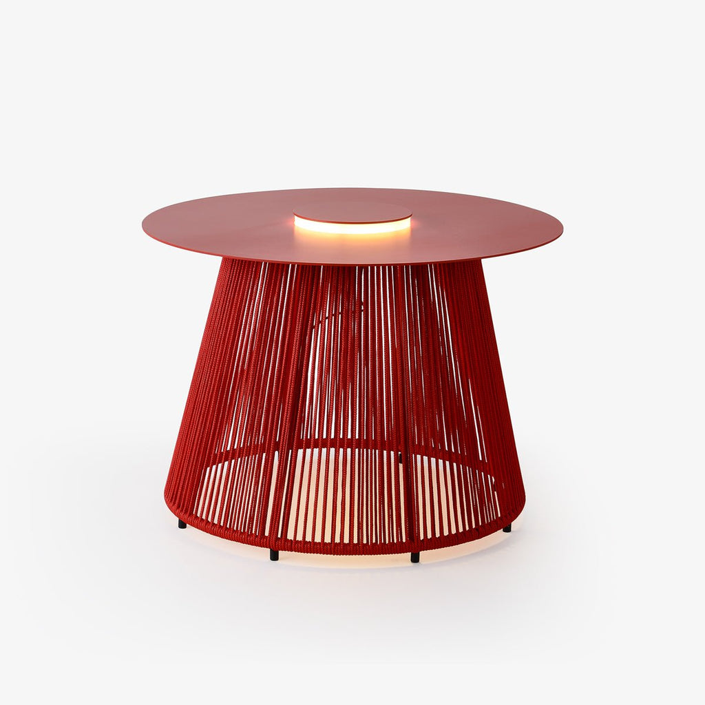 Nit Outdoor Portable Solar Floor Lamp | Solar Powered | Grey/Red/Coffee