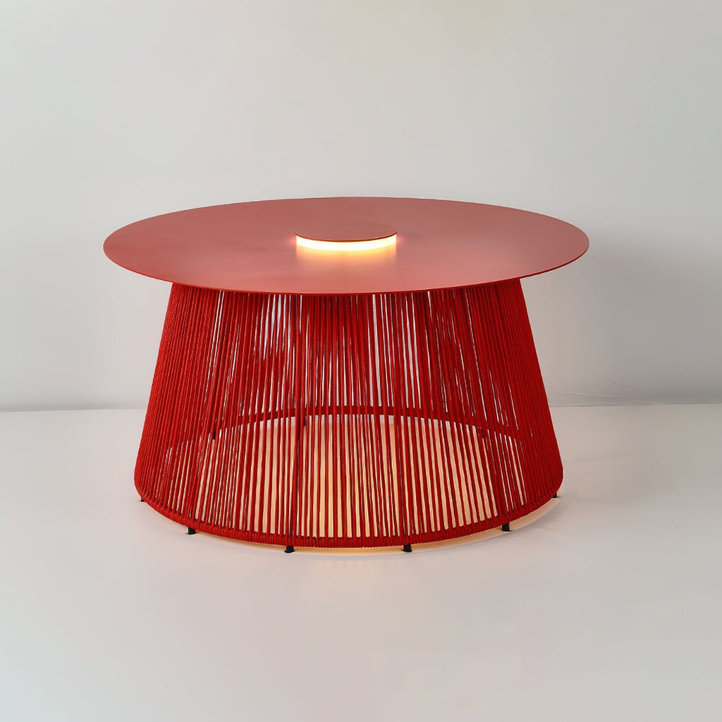 Nit Outdoor Portable Solar Floor Lamp | Solar Powered | Grey/Red/Coffee