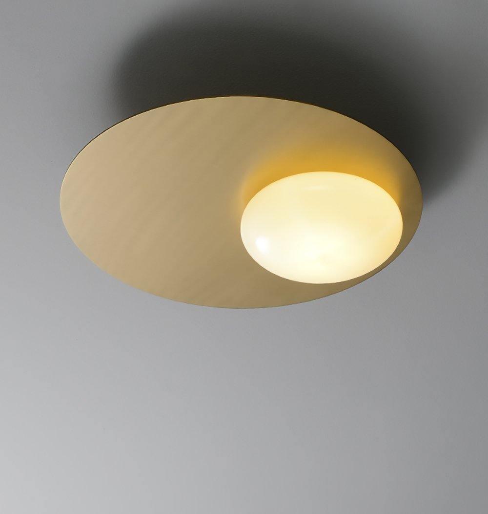Nodes Angled Wall Sconce | Metal & Glass | Gold or Black