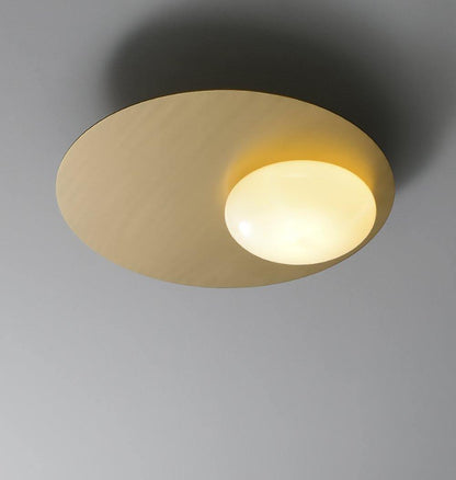 Nodes Angled Wall Sconce | Metal & Glass | Gold or Black