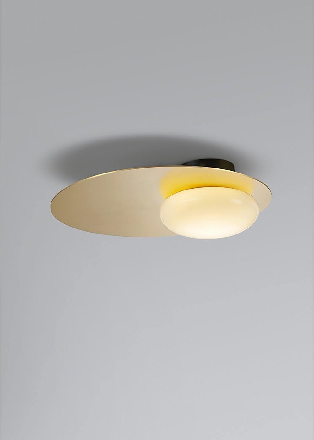 Nodes Angled Wall Sconce | Metal & Glass | Gold or Black