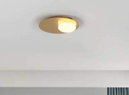 Nodes Angled Wall Sconce | Metal & Glass | Gold or Black