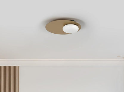 Nodes Angled Wall Sconce | Metal & Glass | Gold or Black