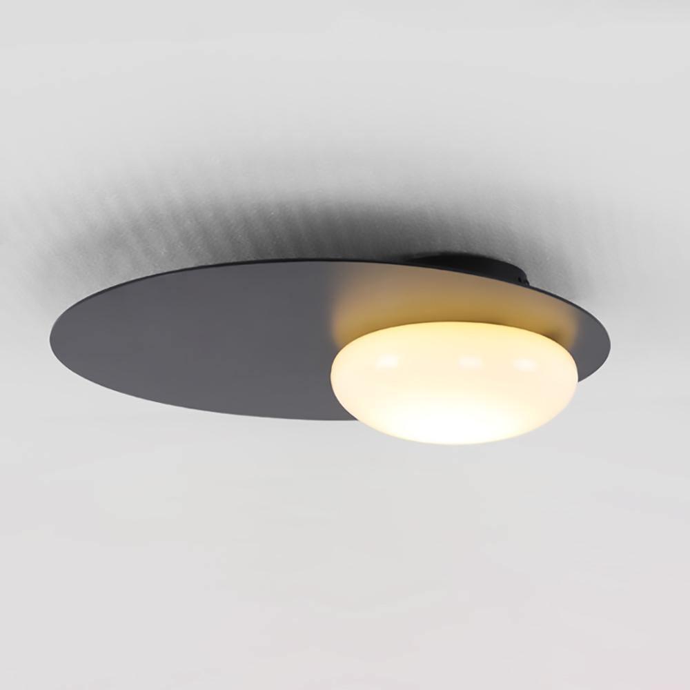 Nodes Angled Wall Sconce | Metal & Glass | Gold or Black
