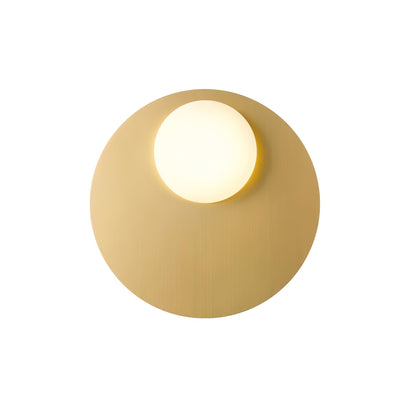 Nodes Angled Wall Sconce | Metal & Glass | Gold or Black