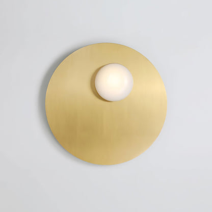 Nodes Angled Wall Sconce | Metal & Glass | Gold or Black