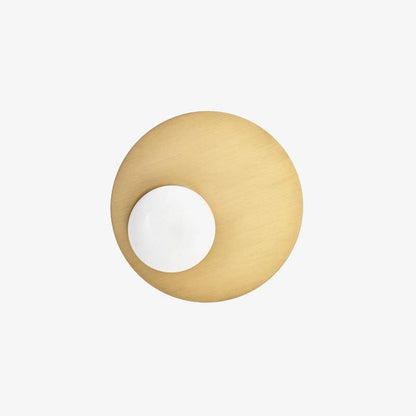 Nodes Angled Wall Sconce | Metal & Glass | Gold or Black