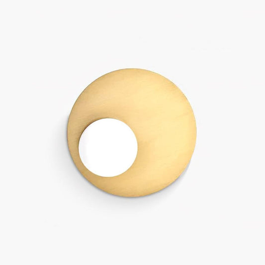 Nodes Angled Wall Sconce | Metal & Glass | Gold or Black