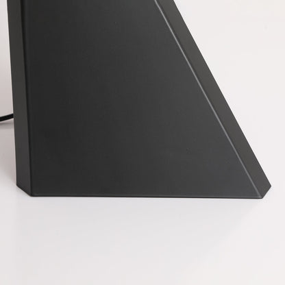 Noir Roy Table Lamp | Stainless Steel & Glass | Black & White