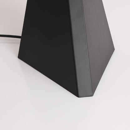 Noir Roy Table Lamp | Stainless Steel & Glass | Black & White