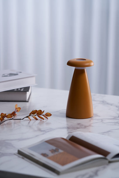 Noko Mushroom Table Lamp | Rechargeable | Grey, Green, Orange