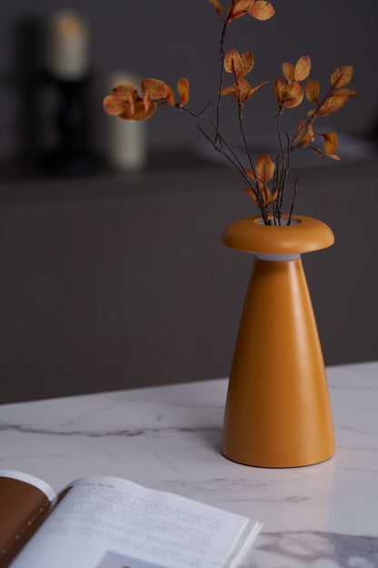 Noko Mushroom Table Lamp | Rechargeable | Grey, Green, Orange