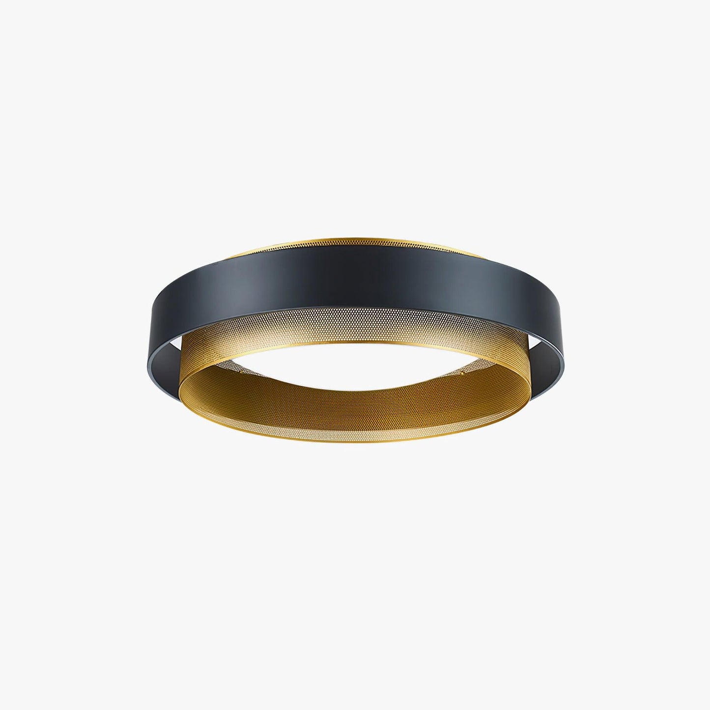 Nolan Ceiling Light | Iron & Metal | Vintage Gold/Black