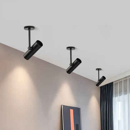 Norano Ceiling Light | Aluminum LED | Black or White