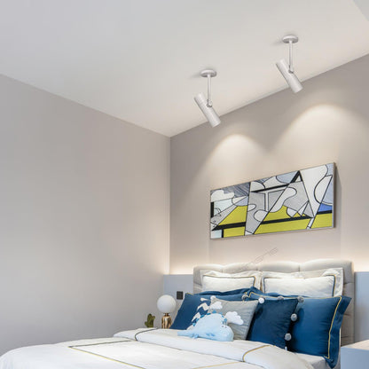 Norano Ceiling Light | Aluminum LED | Black or White