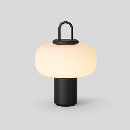 Nox Table Lamp | Metal & Glass | Black or Silver Finish