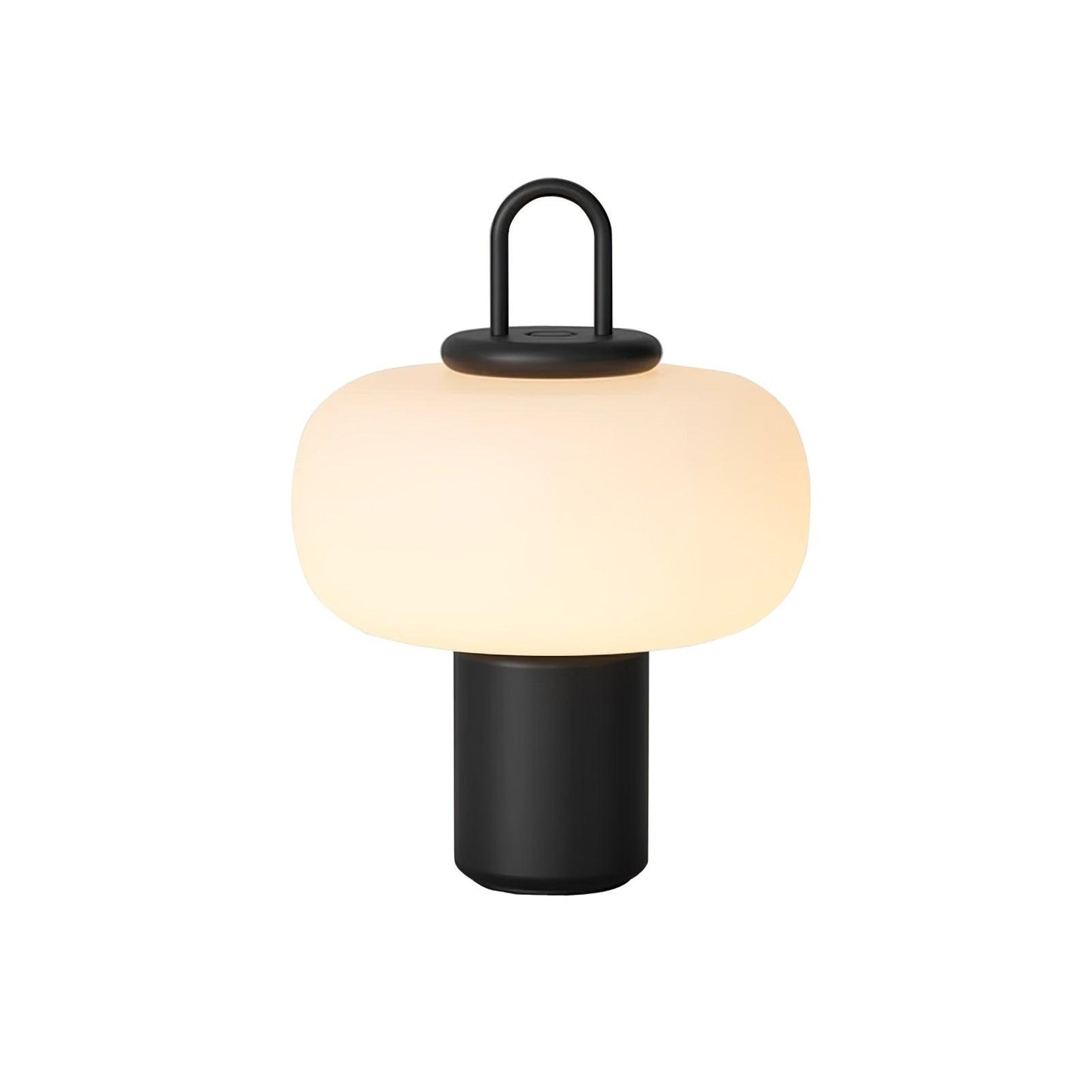 Nox Table Lamp | Metal & Glass | Black or Silver Finish