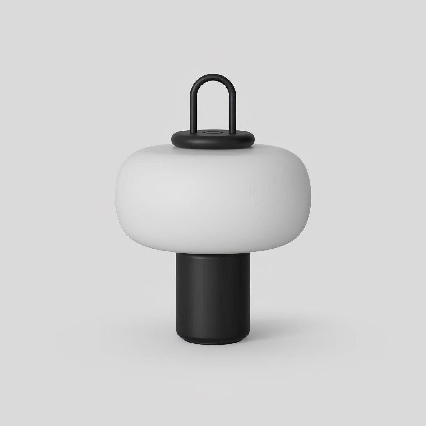 Nox Table Lamp | Metal & Glass | Black or Silver Finish