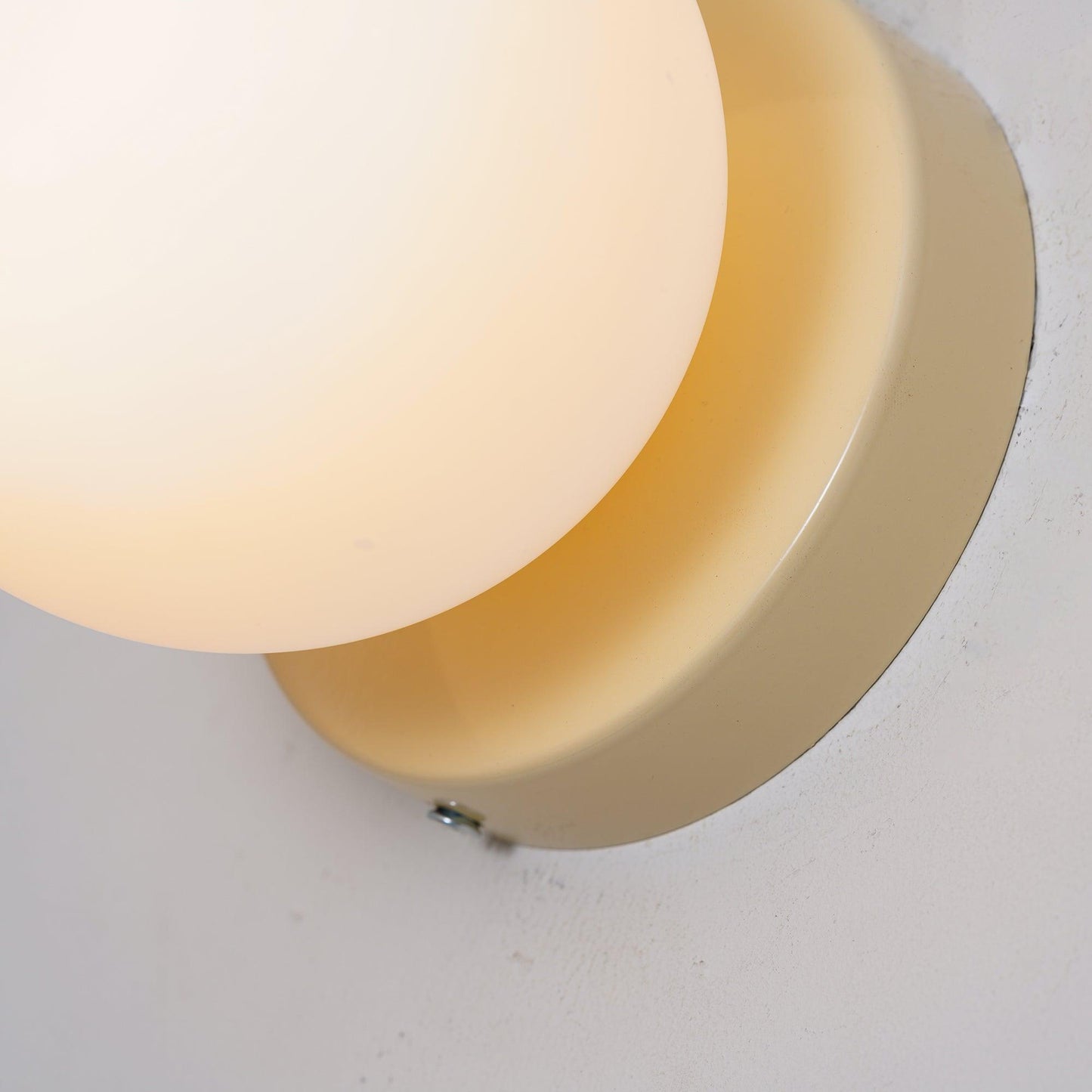 Nuvol Wall Lamp Set | Metal & Glass | 2-Pack, Available in Green, Beige, Shrimp Pink, Black, Red