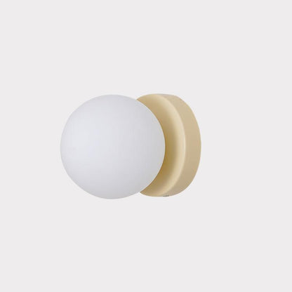 Nuvol Wall Lamp Set | Metal & Glass | 2-Pack, Available in Green, Beige, Shrimp Pink, Black, Red