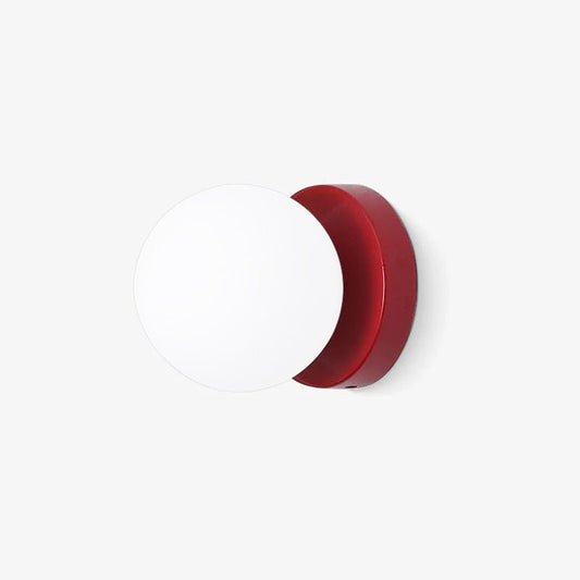 Nuvol Wall Lamp Set | Metal & Glass | 2-Pack, Available in Green, Beige, Shrimp Pink, Black, Red
