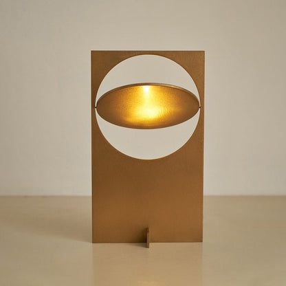 Table Lamp | Metal & Stainless Steel | 22cm Diameter, 38cm Height