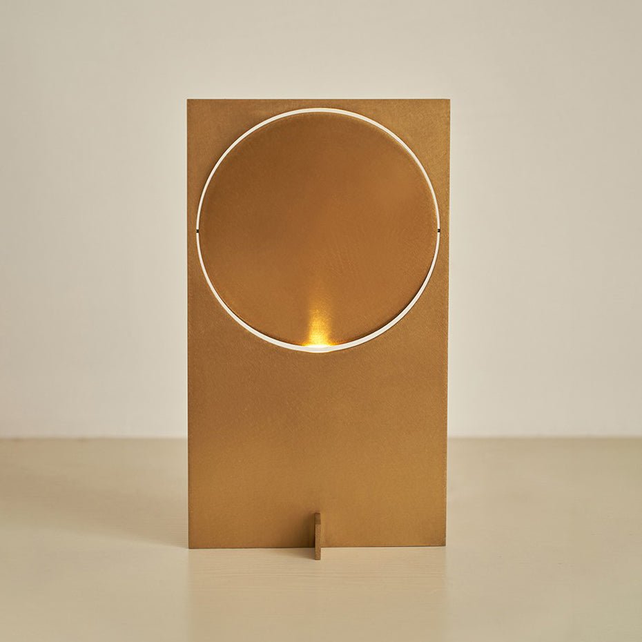 Table Lamp | Metal & Stainless Steel | 22cm Diameter, 38cm Height